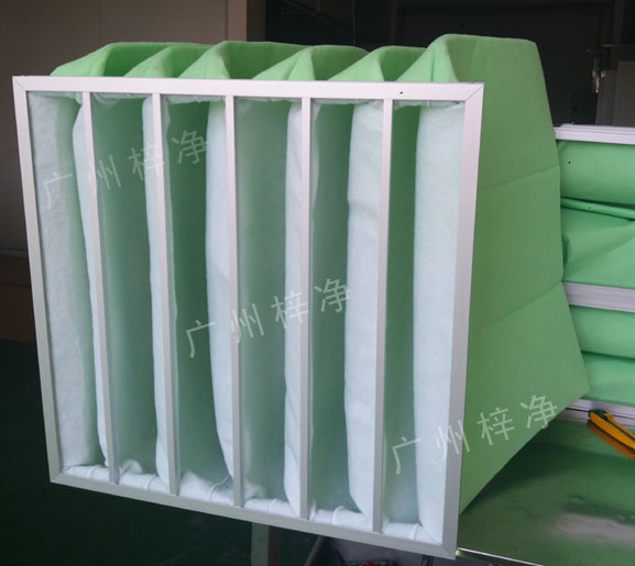 過濾棉袋式初效過濾器具有風(fēng)量大、阻力低、容塵量大特點(diǎn)。